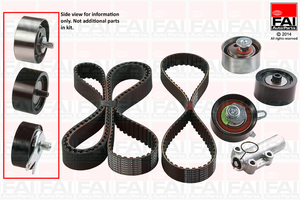 Set curea de distributie TBK338 FAI AutoParts