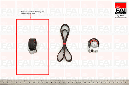Set curea de distributie TBK450 FAI AutoParts