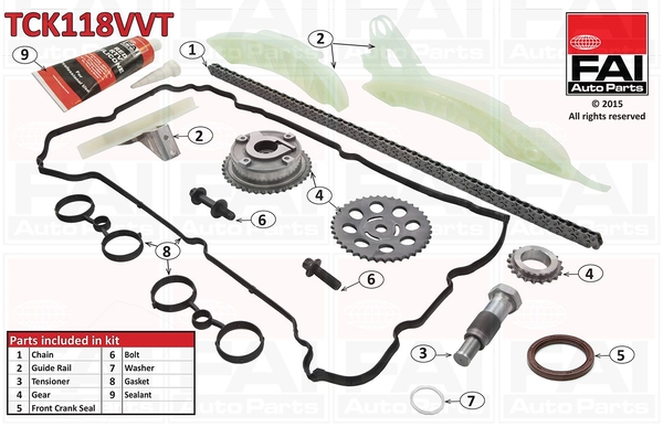 Chit lant de distributie TCK118VVT FAI AutoParts