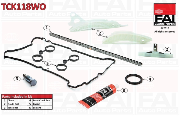 Chit lant de distributie TCK118WO FAI AutoParts