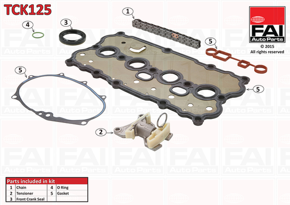 Chit lant de distributie TCK125 FAI AutoParts