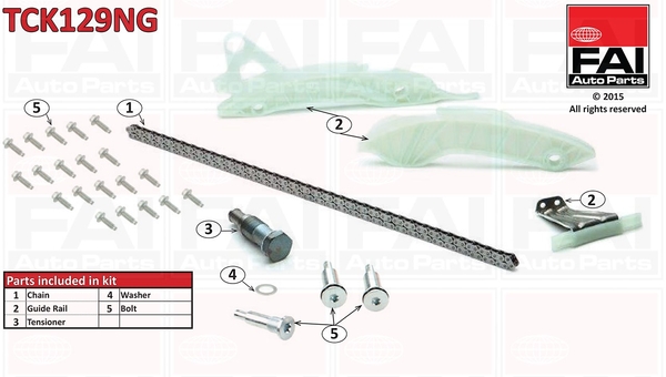 Chit lant de distributie TCK129NG FAI AutoParts