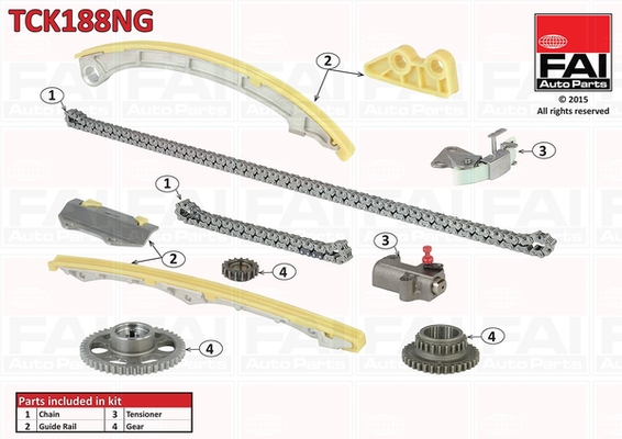 Chit lant de distributie TCK188NG FAI AutoParts