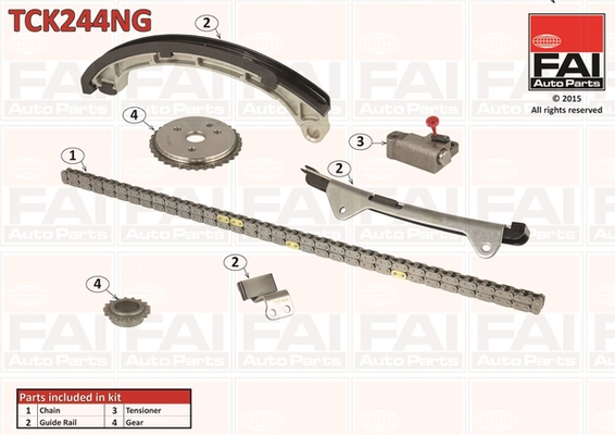 Chit lant de distributie TCK244NG FAI AutoParts