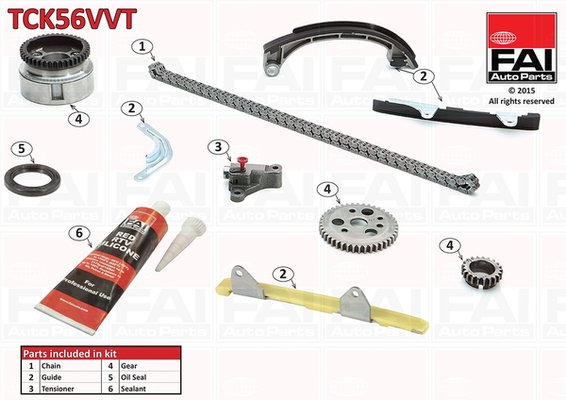 Chit lant de distributie TCK56VVT FAI AutoParts