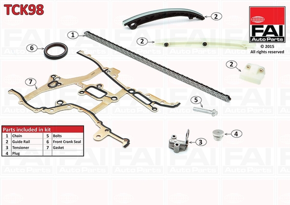 Chit lant de distributie TCK98 FAI AutoParts