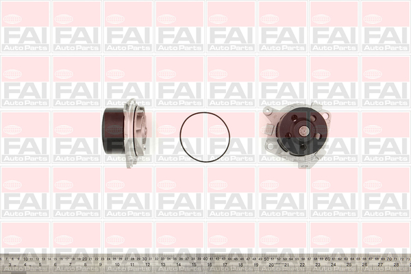 Pompă de apă, răcire motor WP6098 FAI AutoParts