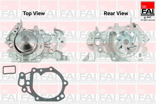 Pompă de apă, răcire motor WP6326 FAI AutoParts