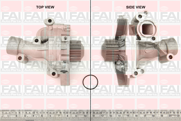 Pompă de apă, răcire motor WP6477 FAI AutoParts