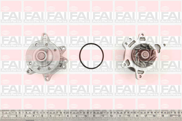 Pompă de apă, răcire motor WP6481 FAI AutoParts