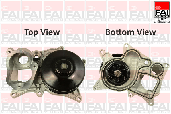 Pompă de apă, răcire motor WP6653 FAI AutoParts