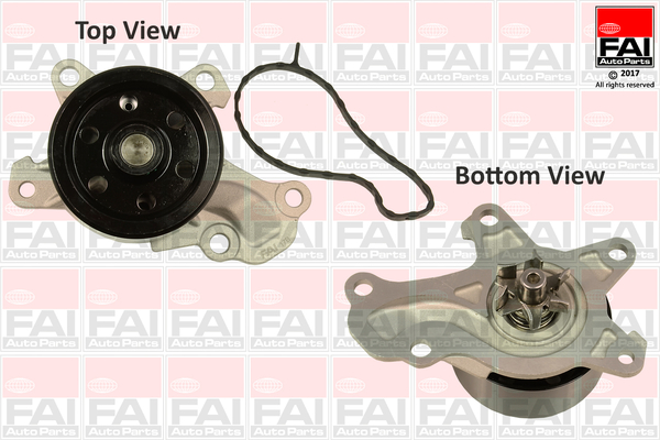 Pompă de apă, răcire motor WP6659 FAI AutoParts