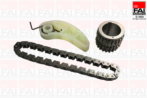 Lant, angrenare pompa ulei OPCK37 FAI AutoParts