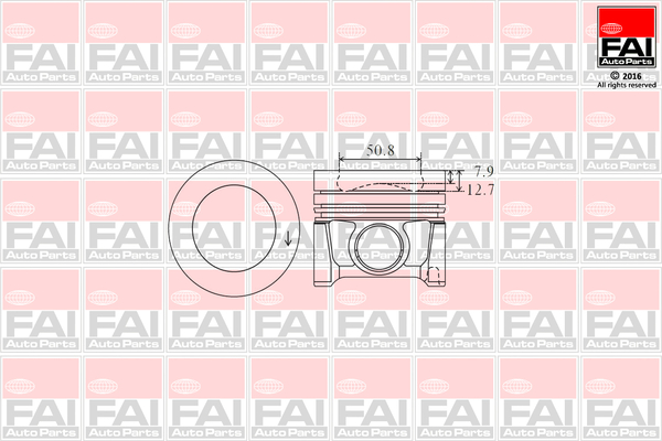 Piston PK1-050 FAI AutoParts