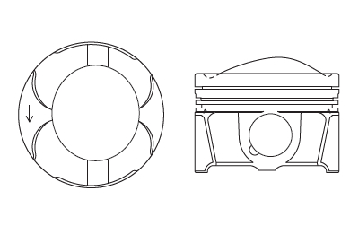 Piston PK26-050 FAI AutoParts