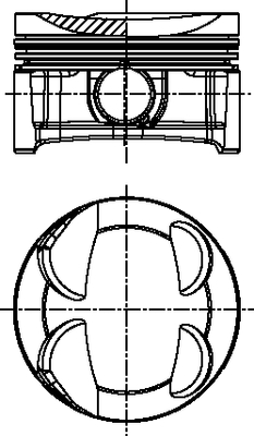 Piston PK67-000 FAI AutoParts