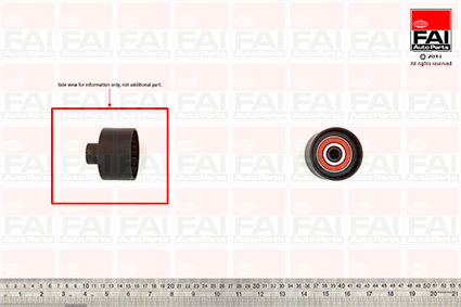 Rola ghidare/conducere, curea distributie T9322 FAI AutoParts