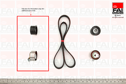 Set curea de distributie TBK435 FAI AutoParts