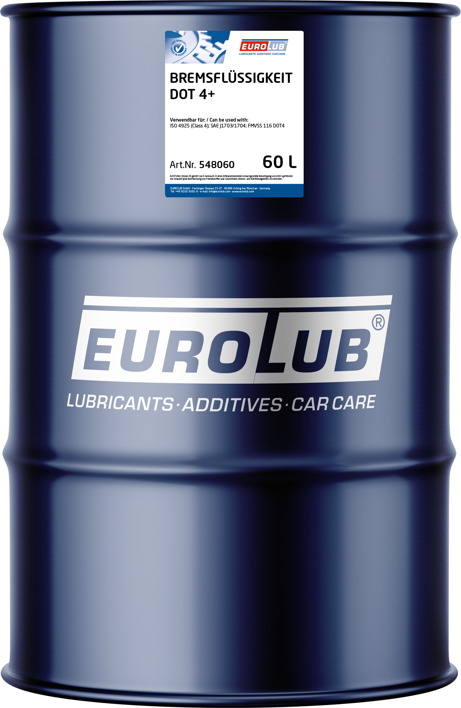 Lichid de frana 548060 EUROLUB
