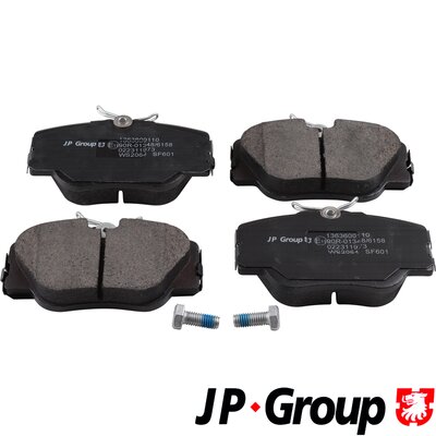 Set placute frana,frana disc 1363600110 JP GROUP