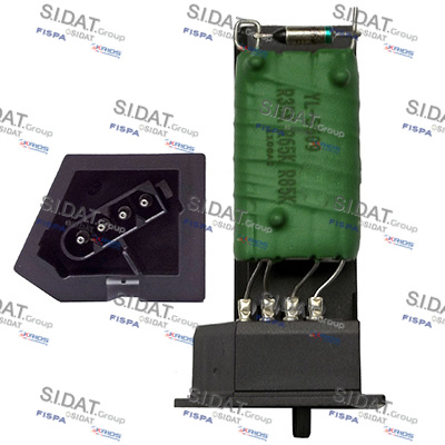 Rezistor, ventilator habitaclu 10.9041 SIDAT