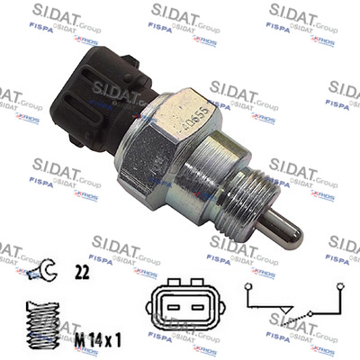 Comutator, lampa marsalier 3.234227 SIDAT