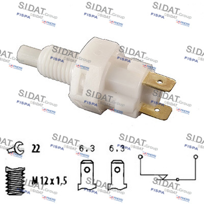 Comutator lumini frana 5.140016 SIDAT