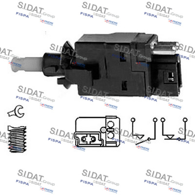 Comutator lumini frana 5.140028 SIDAT