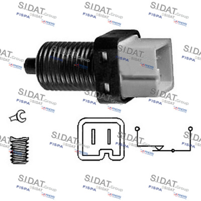 Comutator lumini frana 5.140030 SIDAT