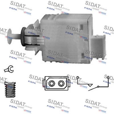 Comutator lumini frana 5.140034 SIDAT