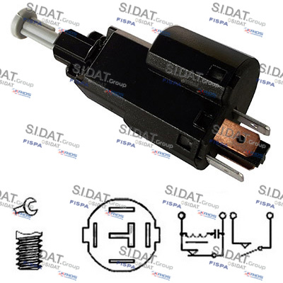 Comutator lumini frana 5.140052 SIDAT