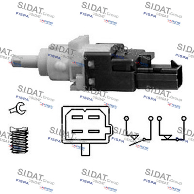 Comutator lumini frana 5.140056 SIDAT
