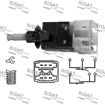 Comutator lumini frana 5.140078 SIDAT