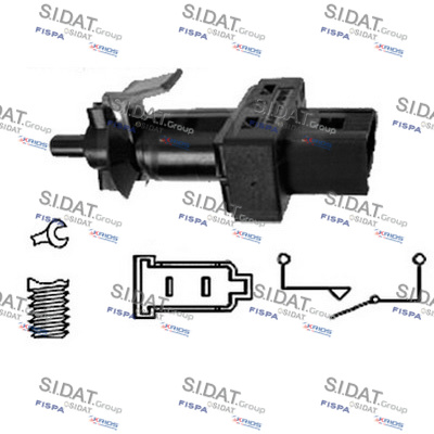 Comutator lumini frana 5.140093 SIDAT