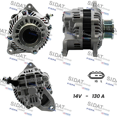 Generator / Alternator A12MH0171 SIDAT