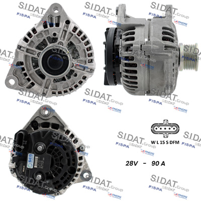 Generator / Alternator A24BH0045 SIDAT