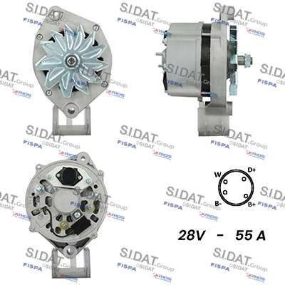 Generator / Alternator A24BH0152A2 SIDAT