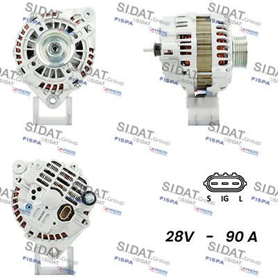 Generator / Alternator A24MH0027A2 SIDAT