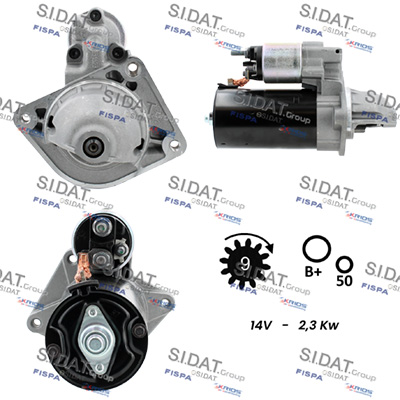 Starter S12BH0098 SIDAT