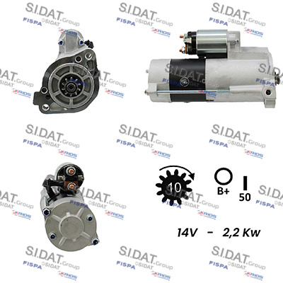 Starter S12MH0041A2 SIDAT