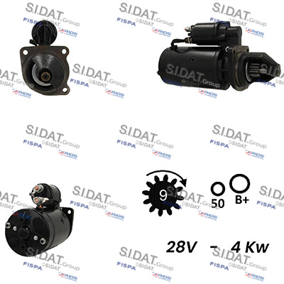 Starter S24BH0087A2 SIDAT