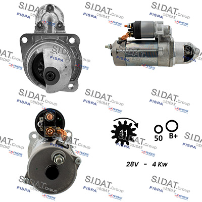 Starter S24BH0107 SIDAT