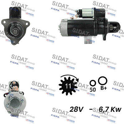 Starter S24BH0119A2 SIDAT