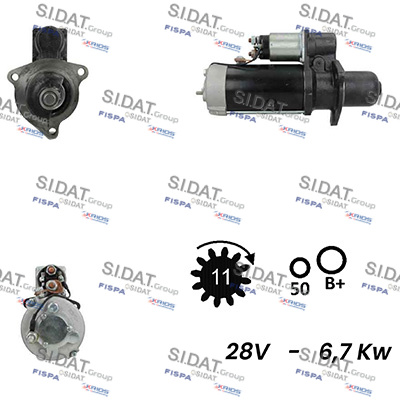 Starter S24BH0120A2 SIDAT