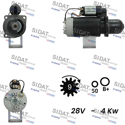 Starter S24BH0121A2 SIDAT