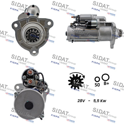 Starter S24BH0123A2 SIDAT