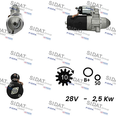 Starter S24BH0135A2 SIDAT