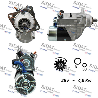 Starter S24DE0050A2 SIDAT