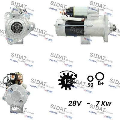 Starter S24MH0071A2 SIDAT