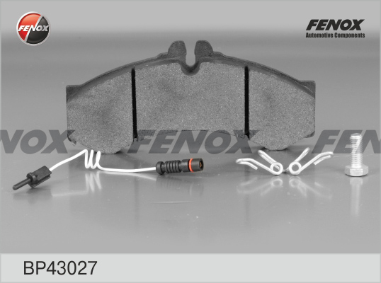 Set placute frana,frana disc BP43027 FENOX